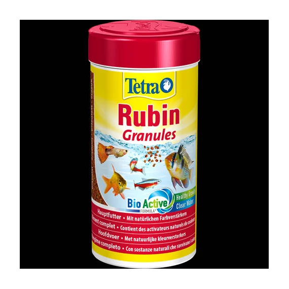 Tetra Rubin Granules - Granulátum táplálék díszhalak számára (250ml)