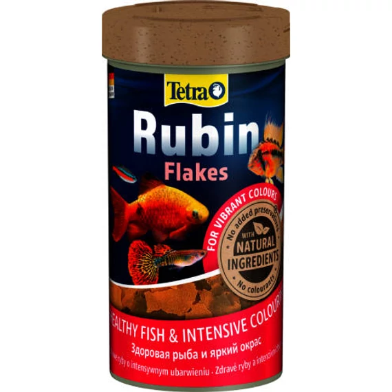 Tetra Rubin Flakes - Lemezes táplálék díszhalak számára (250ml)
