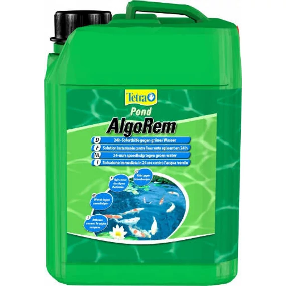 TetraPond AlgoRem - vízkezelés és gondozás (lebegő algák ellen) kerti tavakba (3 liter)
