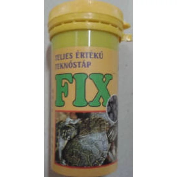 Fix 6' - Teljes érékű teknőstáp (sárga) teknősök részére (50ml) csak gyűjtőre 10db/#