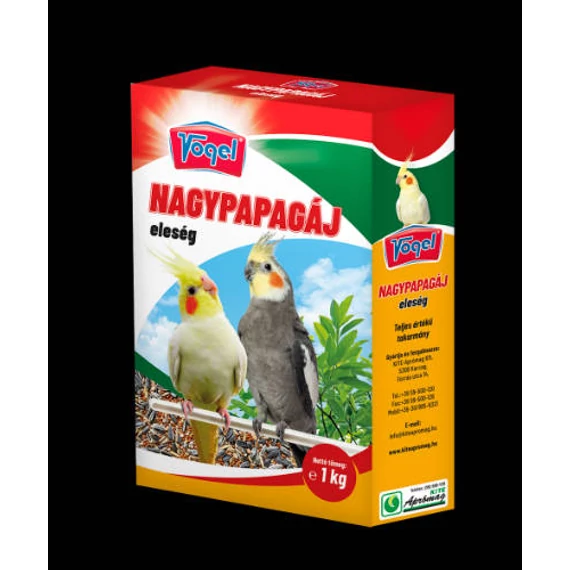 Vogel - Teljesértékű mageleség-keverék nagypapagájok részére(1kg)