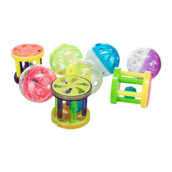 Trixie Ball and Roll - játék (labdák,hengerek) macskák részére (ø4.5cm)