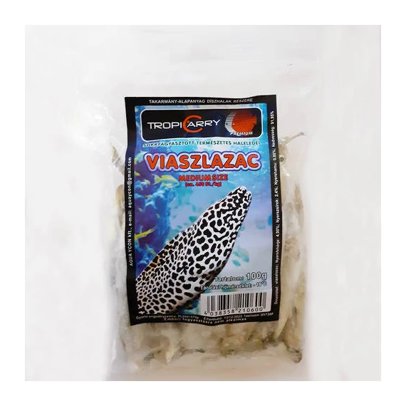 TropyCarry - Viaszlazac (medium size) fagyasztott haleledel (100g)