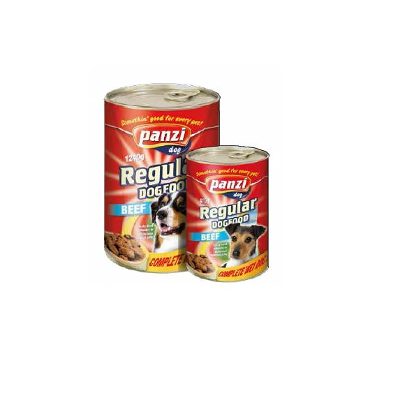Panzi Regular Adult (marha) konzerv - Felnőtt kutyák részére (415g)