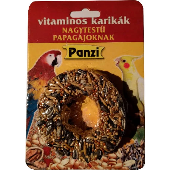 Panzi Mézeskarika Nagytestű papagájnak (70g)