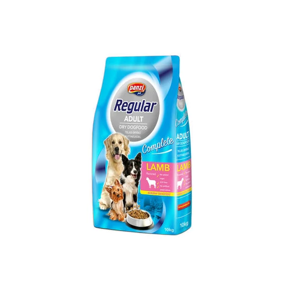Panzi Regular Lamb&Rice Adult (bárány&rizs) – Száraztáp felnőtt kutyák számára (10 kg)