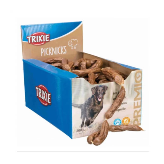 Trixie PREMIO Picknicks - jutalomfalat (bárány) kolbász (8cm) 8g (csak gyűjtőre/200db)