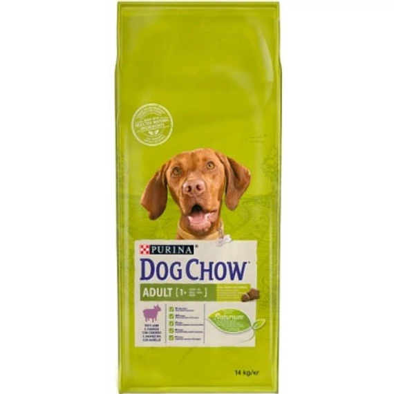 Purina Dog Chow Adult - Szárazeledel (bárány) felnőtt kutyák részére (14kg)