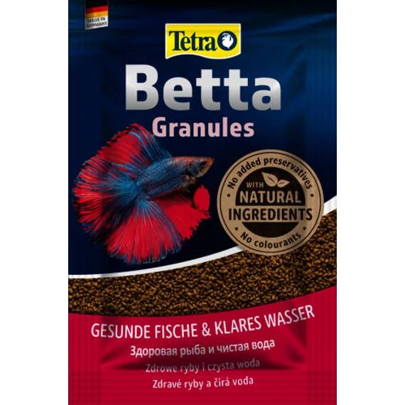 Tetra Betta Granules díszhaltáp sziámi harcoshalaknak - 5 g