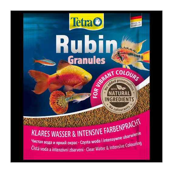 Tetra Rubin Granules - Granulátum táplálék díszhalak számára (15g)