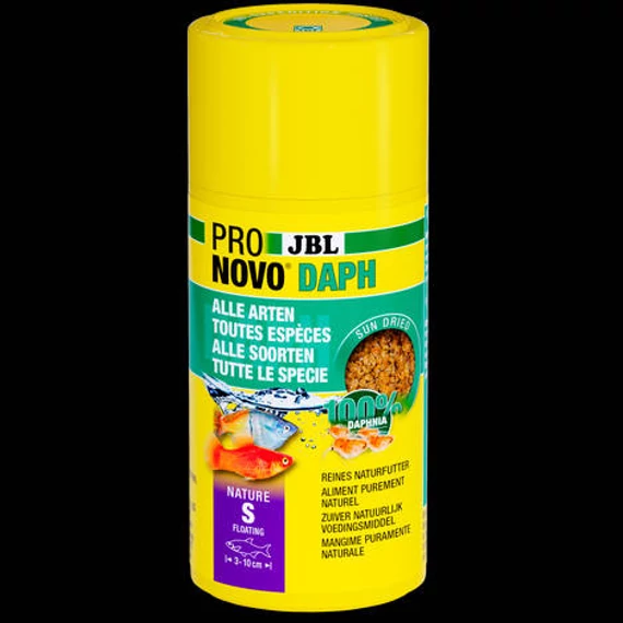 JBL ProNovo Daph - kiegészítő táplálék (Vízibolha) díszhalak részére (3-10cm) 100ml/13g