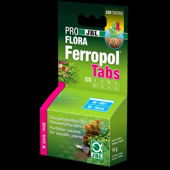 JBL Proflora Ferrotabs - növényi műtrágya édesvízi akváriumokhoz (30db)