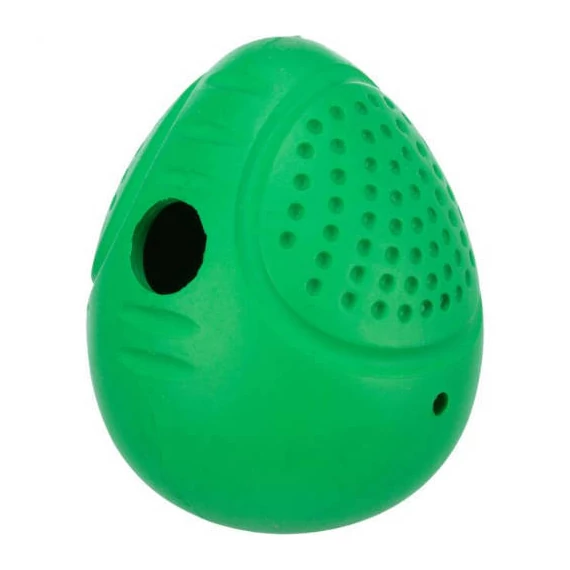 Trixie Roly Poly Snack Egg - natúr gumi játék (jutalomfalat labda) kutyák részére (8cm)
