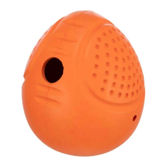 Trixie Roly Poly Snack Egg - natúr gumi játék (jutalomfalat labda) kutyák részére (10cm)