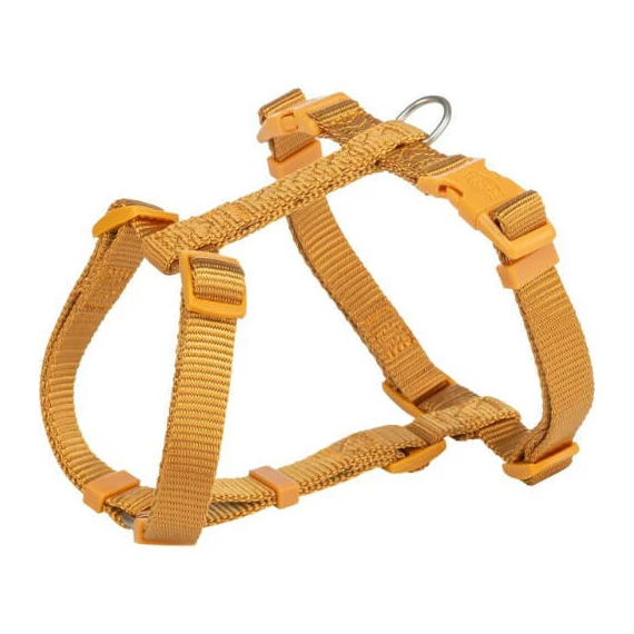 Trixie Premium H-Harness - hám kutyák részére  L:60-87cm/25mm curry