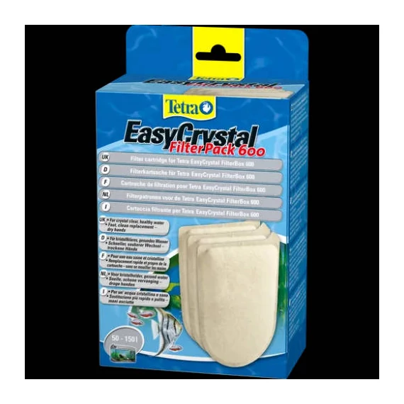 Tetra EasyCrystal Filter Pack 600 - szűrőközeg (3db)