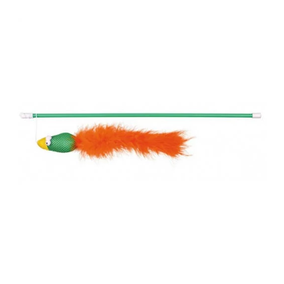 Trixie Playing Rod with Bird - játék macskapeca (plüss madár) macskák részére (50cm)(KIZÁRÓLAG RENDELÉSRE TARTOTT TERMÉK!)