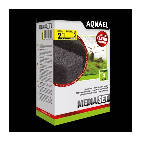 aquael pótszivacs gyári FAN-3 plusz 2db