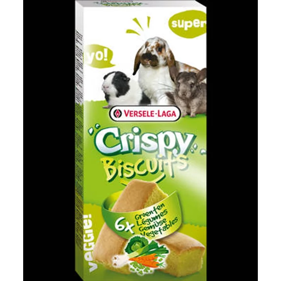 Versele-Laga Crispy Biscuits Vegetables-6db 70g