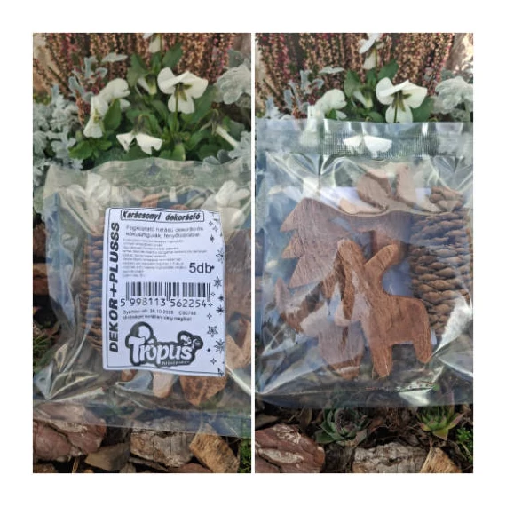 Trópus Téli Kókuszfigurák 5db/cs.