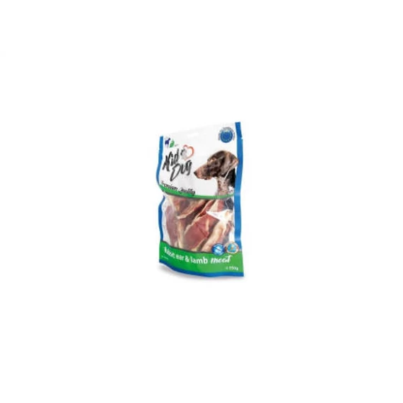 KidDog Rabbit ear & lamb meat - jutalomfalat (nyúlhús) kutyák részére (250 g)