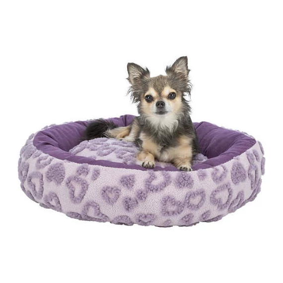 trixie Valentin Bed - ágy, 50cm, kör alakú, lila