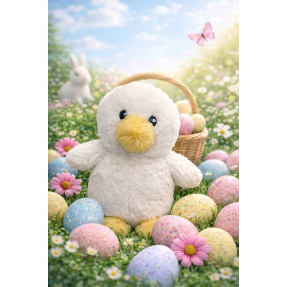 trixie Chick, plush, 22 cm, pastel yellow