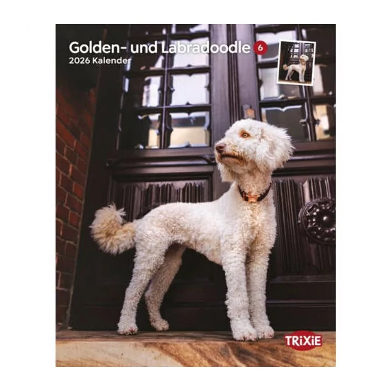 trixie naptár Golden és Labradoodle - 2026