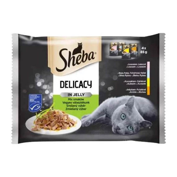 Sheba 4x85g Mix alutasakos