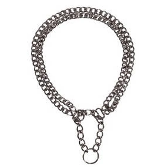 Trixie Stop-the-pull Chain - félfojtó lánc (kétsoros) 45cm/2mm