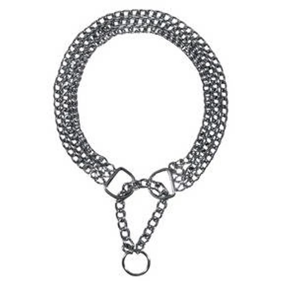 Trixie Stop-the-pull Chain - félfojtó lánc (háromsoros) 65cm/3mm