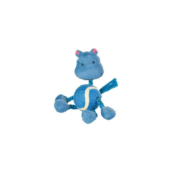 Trixie Tennis Ball and Rope - játék (labda,kötél) kutyák részére (16cm)