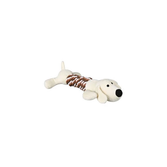 Trixie Animals with Rope Toy - plüss-kötél játék (kutya) kutyák részére (32cm)