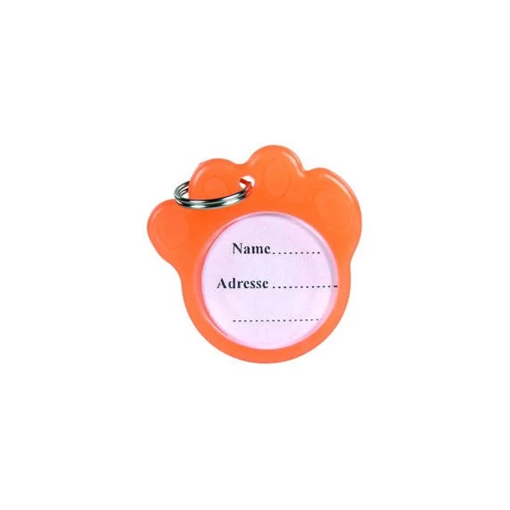 KT25.Trixie Tag for Dogs - azonsító biléta (műanyag) kutyák részére (Ø3,5cm)