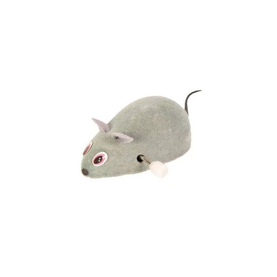 Trixie Wind Up Mouse - játék (szürke, felhúzható egér) macskák részére (7cm)