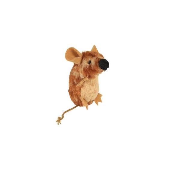 Trixie Plush Mouse - plüss játék (egér) macskák részére (8cm)