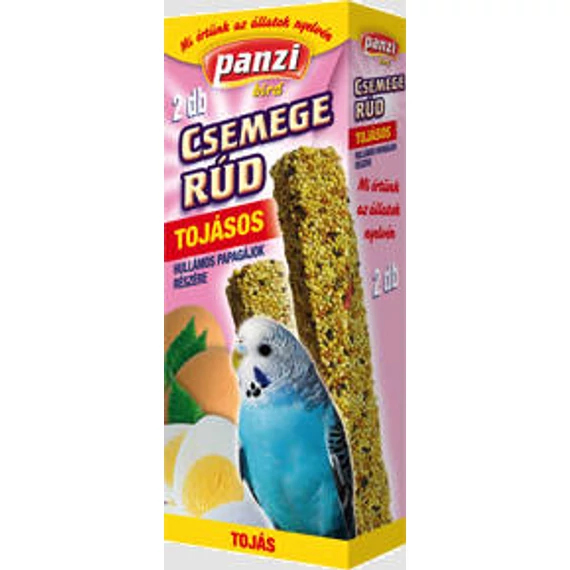 Panzi Csemege Rúd Hullámos papagájok részére -  tojással (2db)