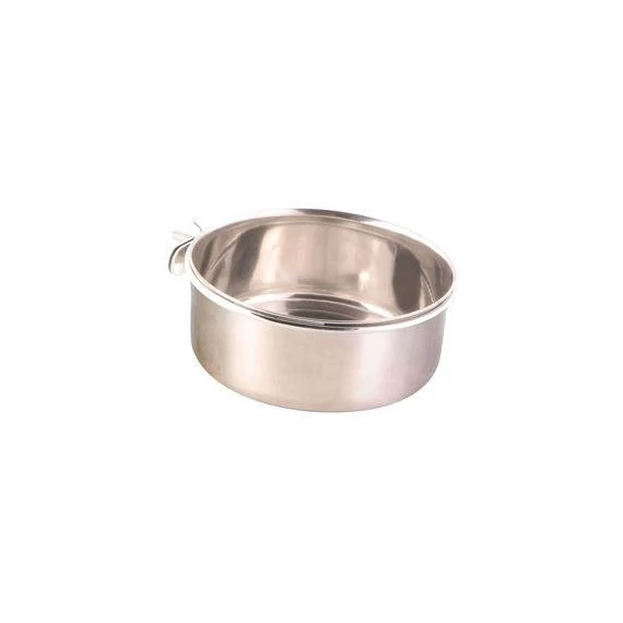 Trixie Bowl with Holder - tál (fém, csaarozható) kalitkákba (300ml/ø9cm)