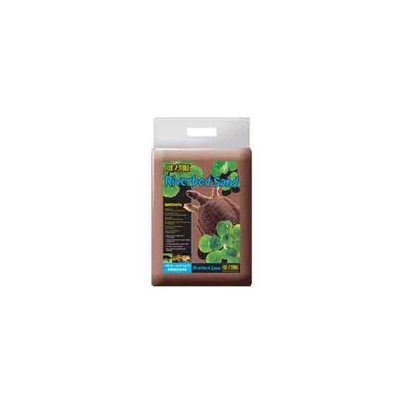 Exo-Terra Riverbed Sand Brown - Folymi homok (barna) 4,5kg