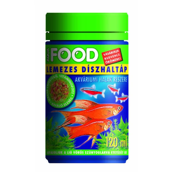 Aqua-Food Lemezes - díszhaltáp (120ml)