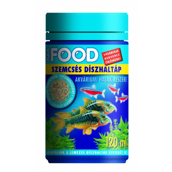 Aqua-Food Szemcsés - díszhaltáp (120ml)