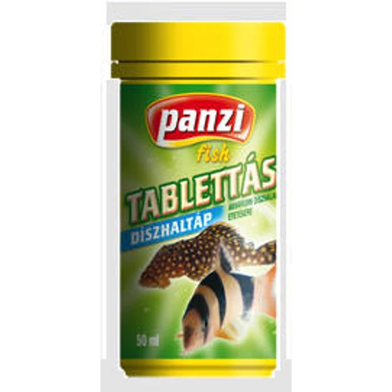 Panzi Tablettás díszhaltáp - 50 ml (tizesével rendelhető!)
