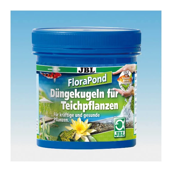 JBL FloraPond 8 Kugeln - műtrágyagolyók tavi növényekhez (8db/Ø7cm)