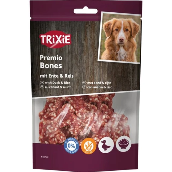trixie 31742 Premio Rice Duck Bones, 80g
