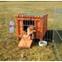 Kép 1/2 - Trixe Small Animal Home - Kültéri, kifutóhoz csatlakoztatható rágcsáló ház (60x47x50cm)
