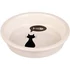 Kép 1/2 - Trixie Ceramic Bowl - kerámia tál (fehér, mintás)  macskák részére (0,25l /Ø13cm)