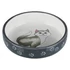 Kép 1/2 - Trixie Ceramic Bowl - kerámia tál (fehér, mintás) macskák részére (0,3l /Ø15cm)