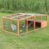 Kép 1/2 - Trixie XXL Outdoor Run whit Cover - Kültéri kisállatkifutó fedéllel nyulak részére (233x79x116cm)