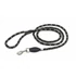Kép 1/2 - JK9 IDC Retriverpóráz, 12mm*1,2m, kerek, fekete-fluoreszkáló