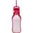 Kép 1/2 - Trixie Bottle with Bowl - itatós palack (fekete,piros színben) kutyák részére (0,7l)